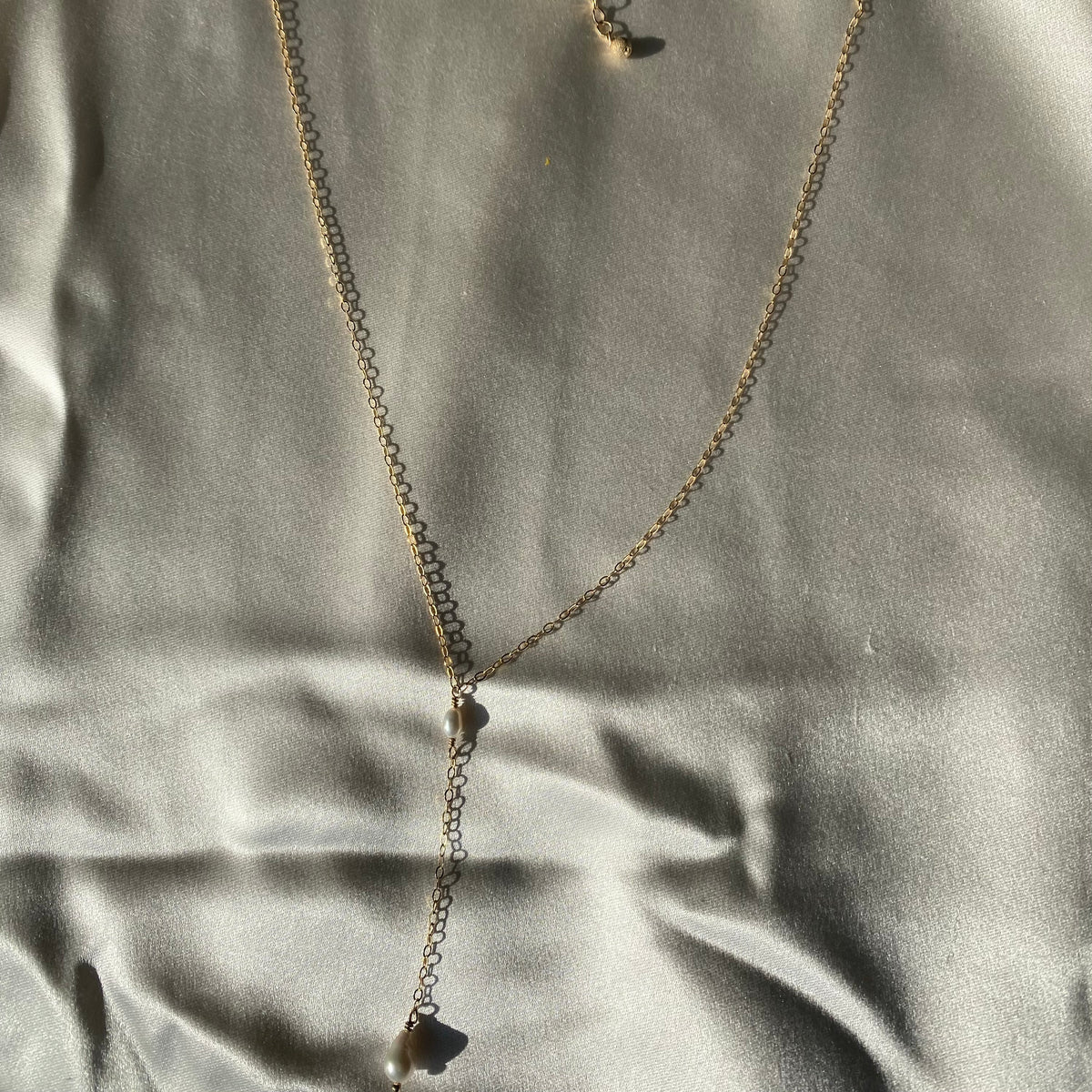Maude Lariat Necklace