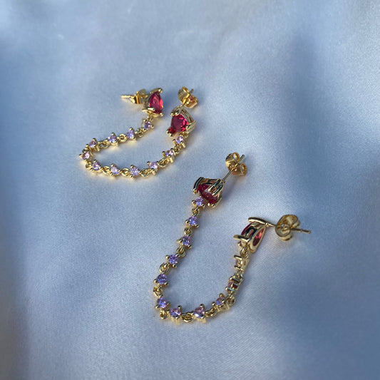 Piper Chain Drop Earrings