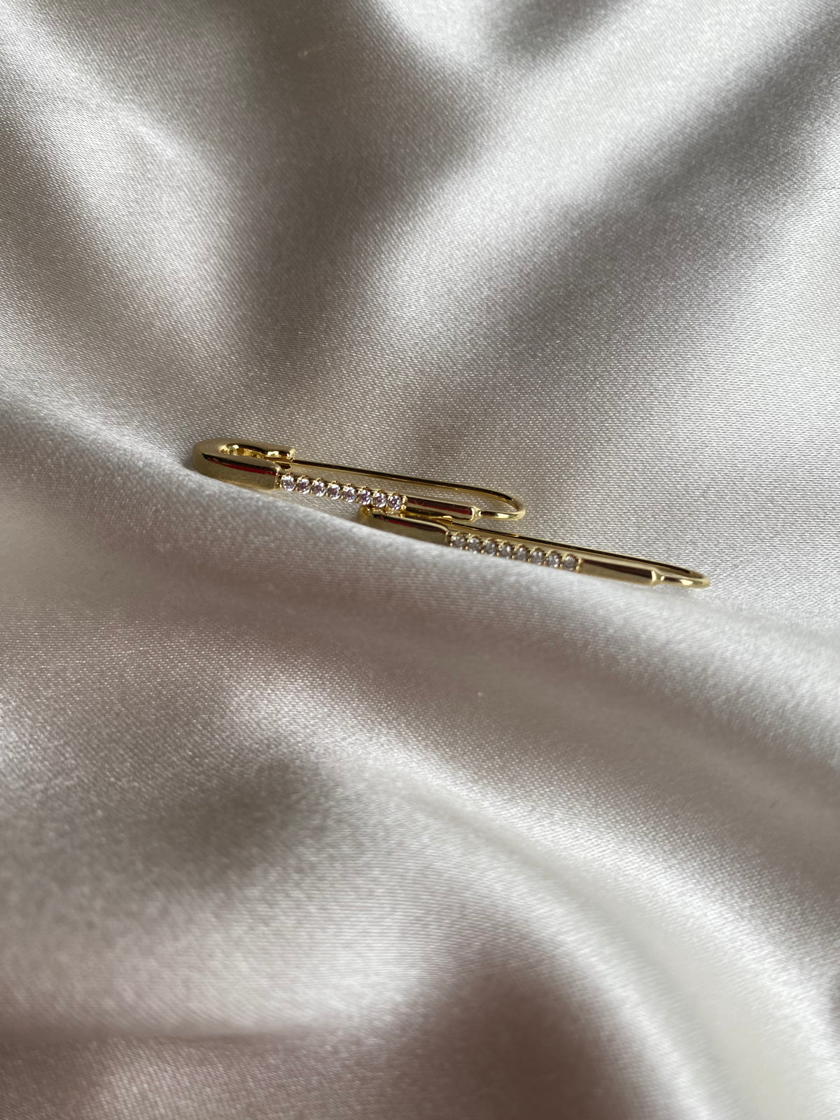 Billie Safety Pin Earrings