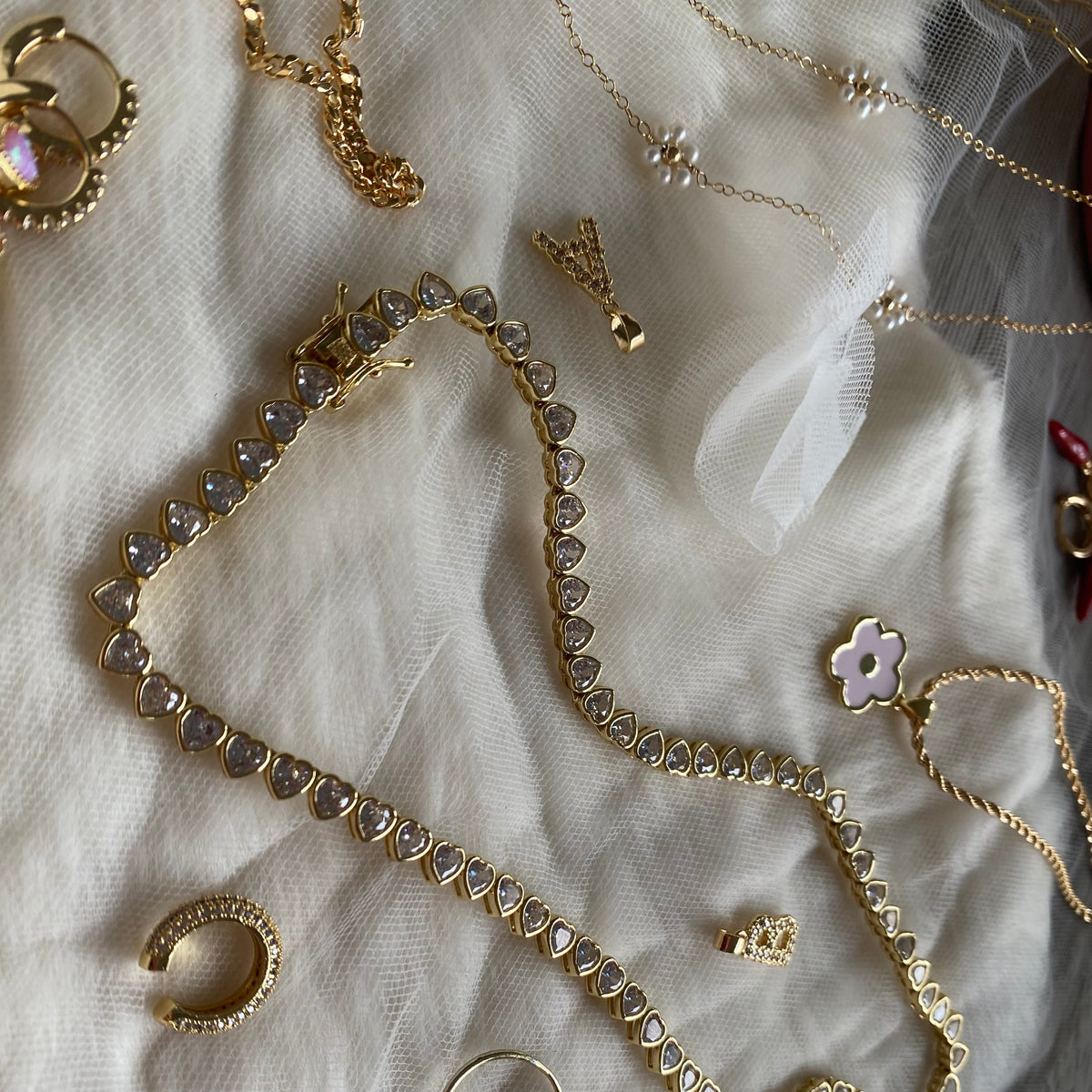 Rosa Initial Necklace