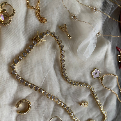Rosa Initial Necklace