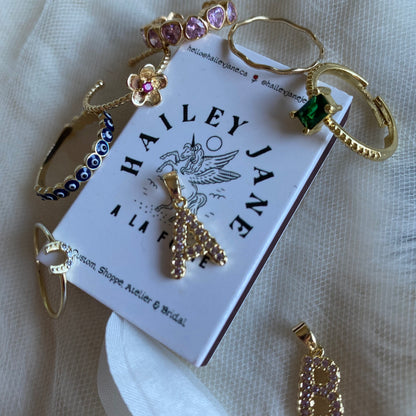 Rosa Initial Necklace
