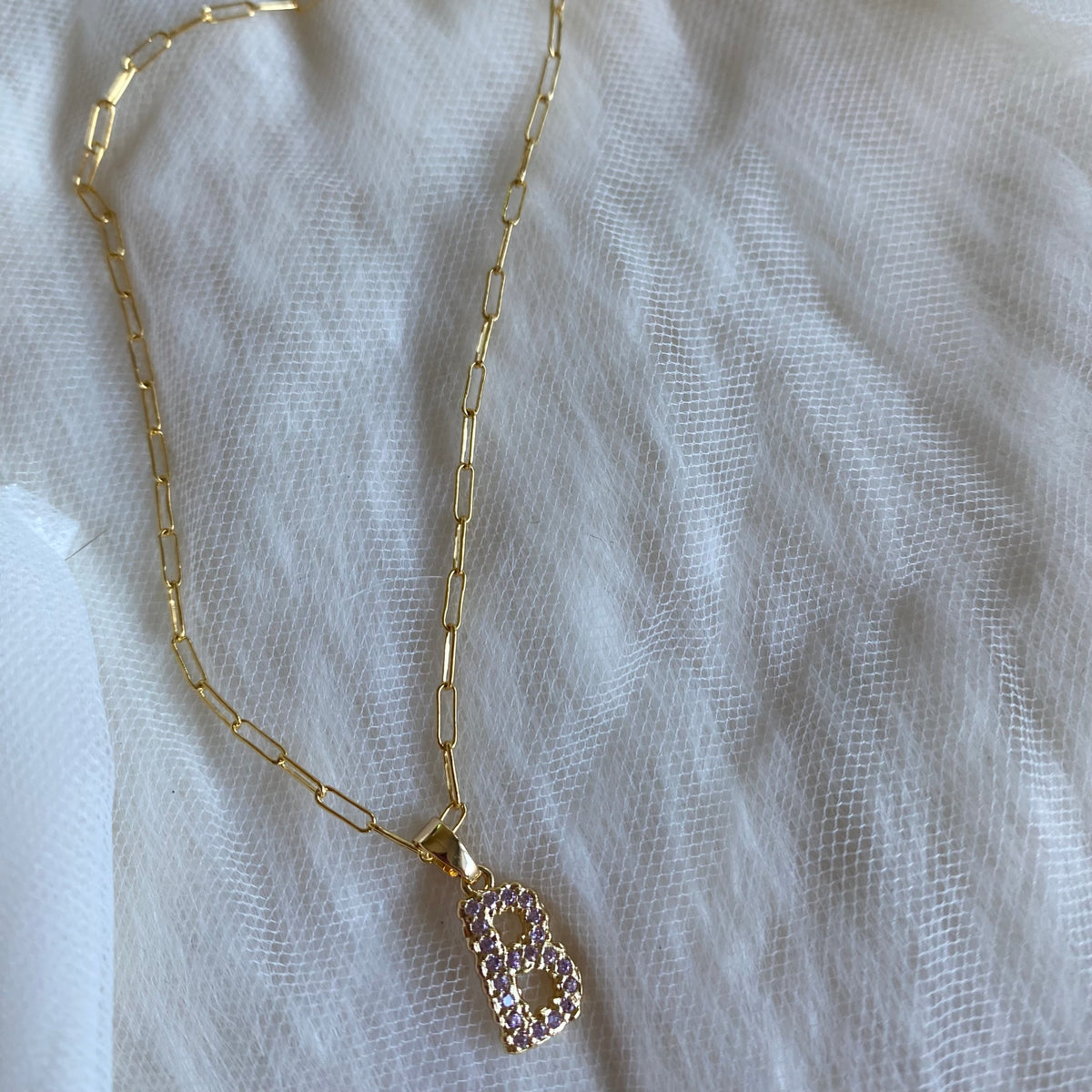 Rosa Initial Necklace