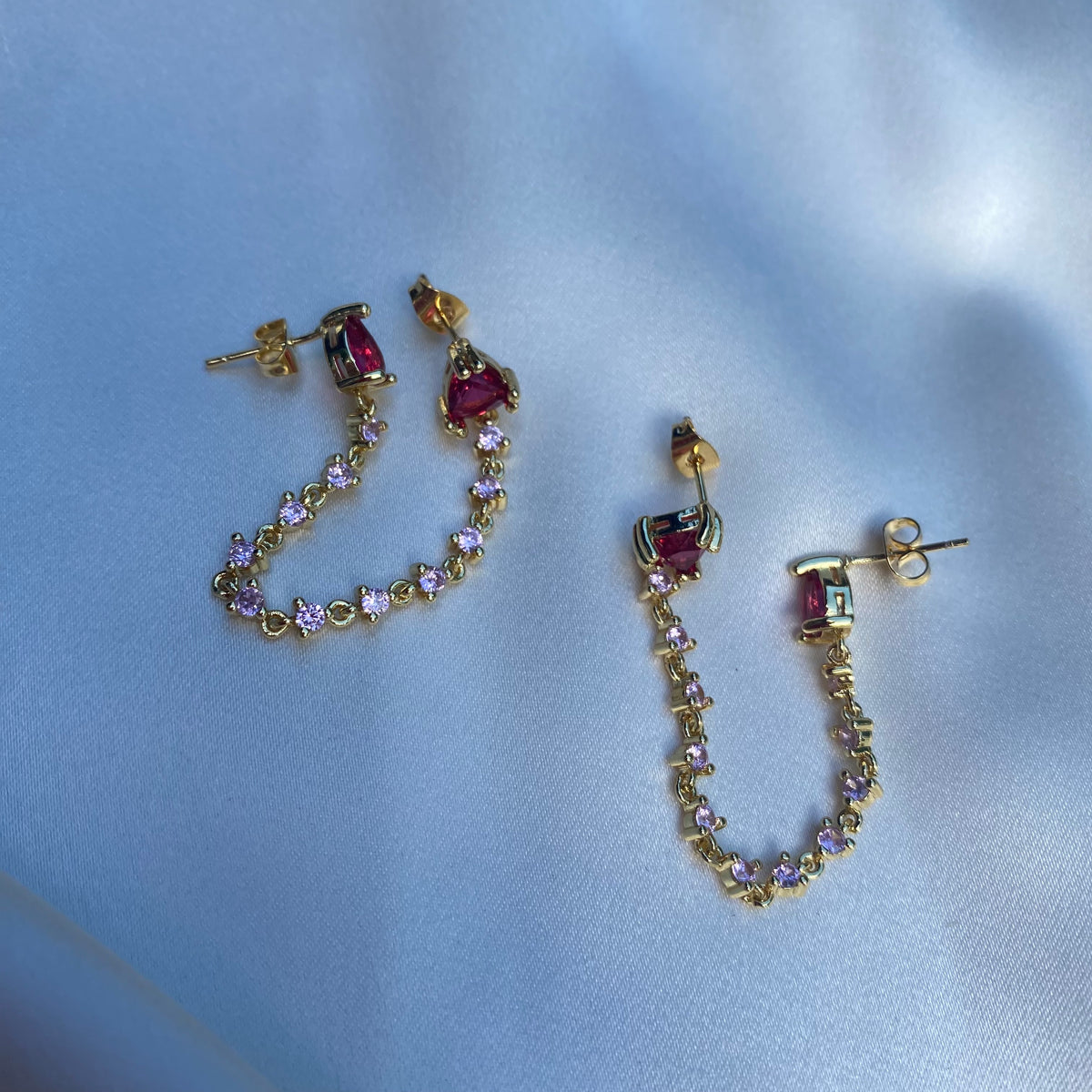 Piper Chain Drop Earrings