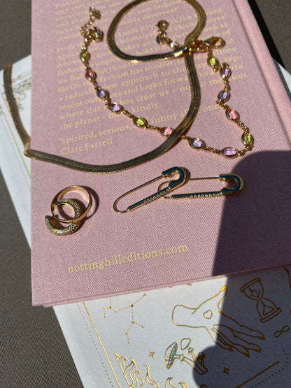 Billie Safety Pin Earrings