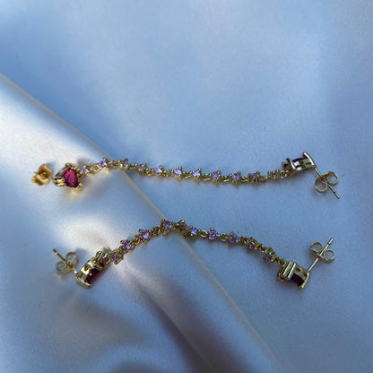 Piper Chain Drop Earrings