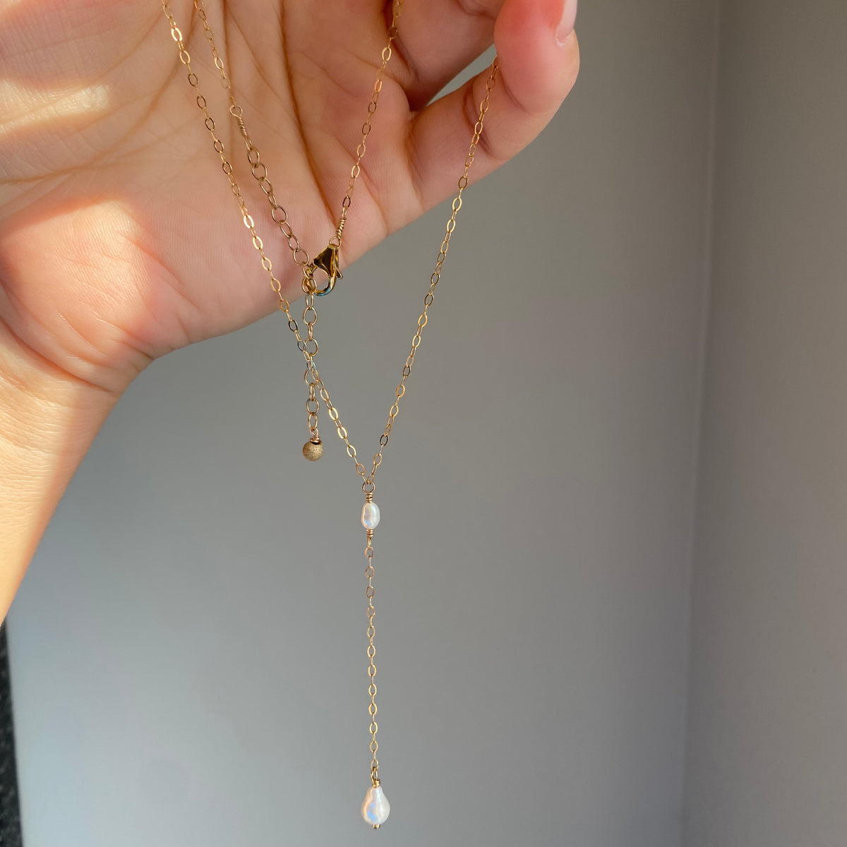 Maude Lariat Necklace