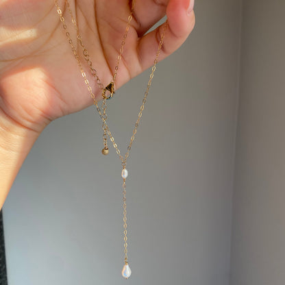 Maude Lariat Necklace