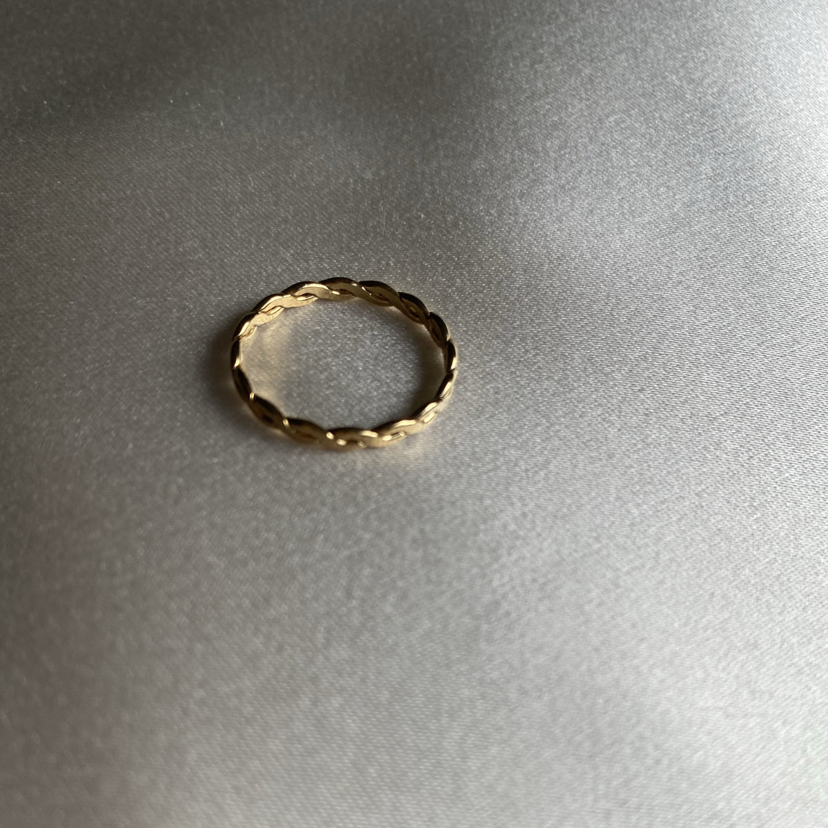 gold stacking ring